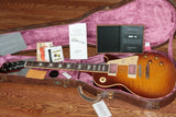 2018 Gibson 1959 AGED Les Paul Historic Reissue ROYAL TEA BURST! R9 59 Custom Shop