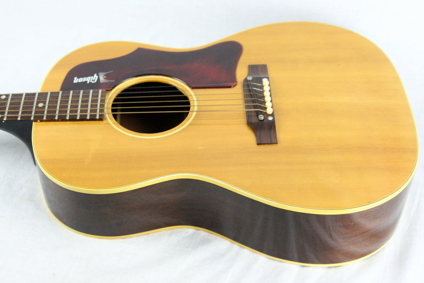 1968 Gibson B-25 Natural VERY CLEAN! X-Braced Small-Body Acoustic Guitar! LG-2 L-00 type