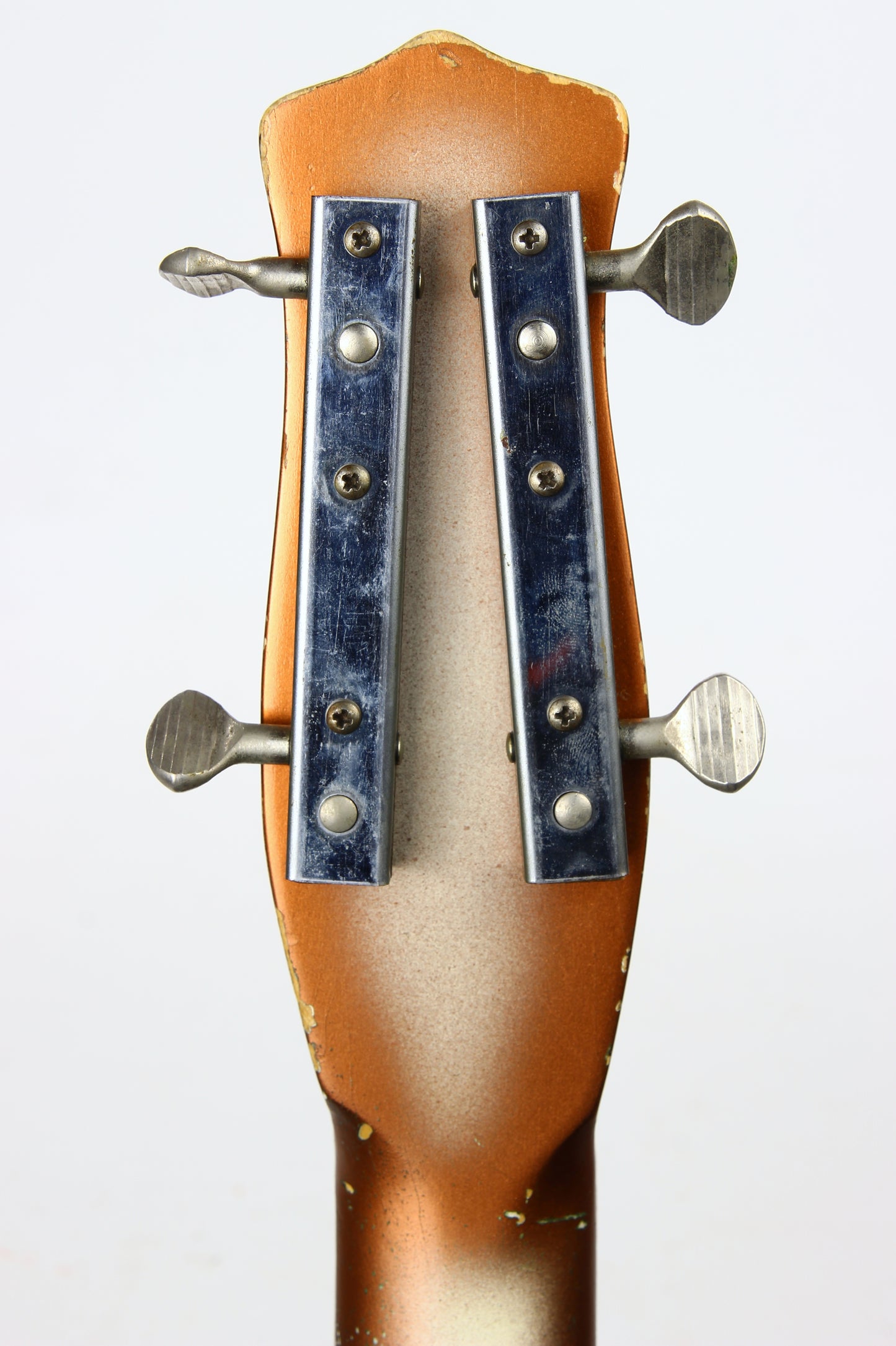 1963 Danelectro Longhorn Vintage Electric Bass Copper Burst - 2 Lipstick Pickups, Rare