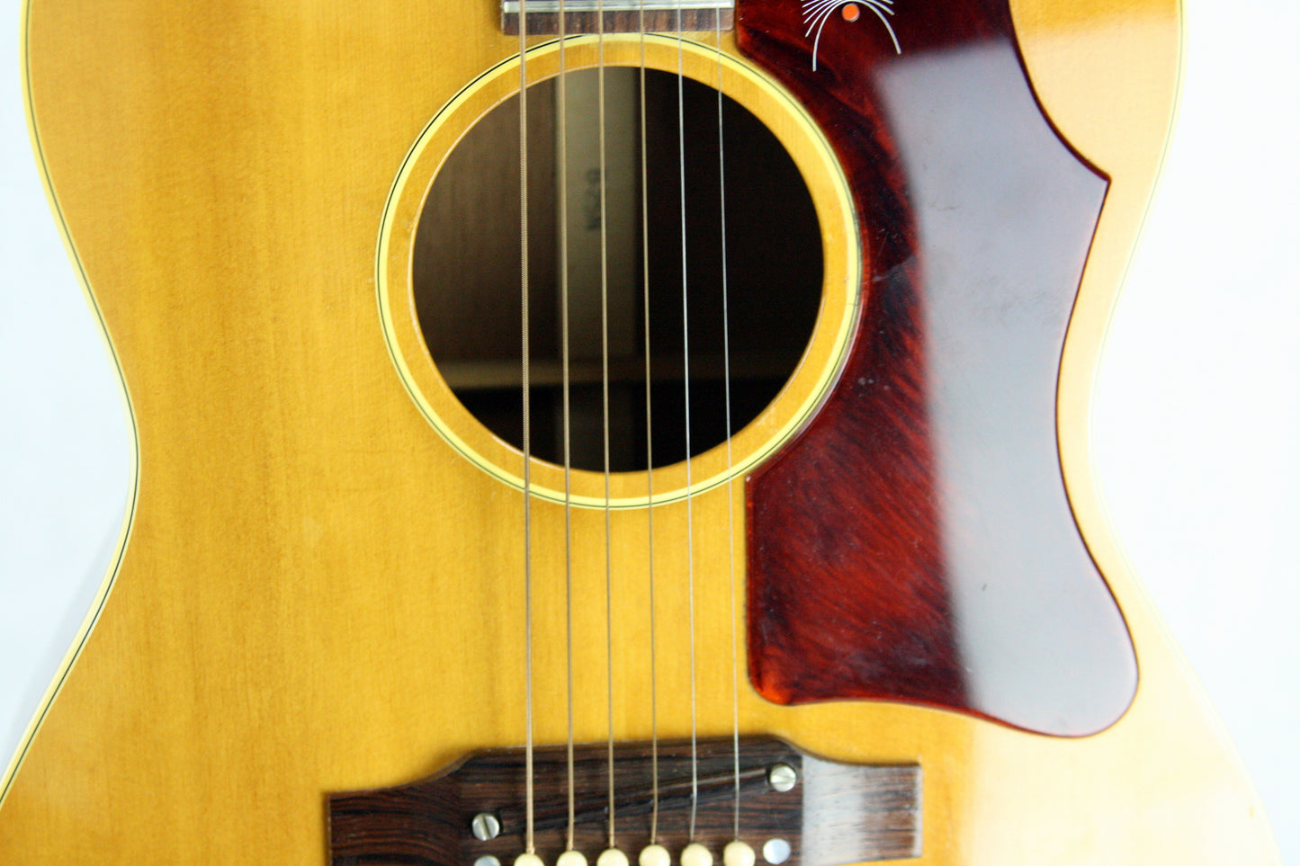 1968 Gibson B-25 Natural VERY CLEAN! X-Braced Small-Body Acoustic Guitar! LG-2 L-00 type