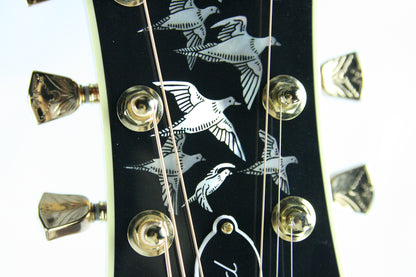 2017 Gibson Custom Shop DOVES IN FLIGHT! Limited Edition Autumn Burst! Montana dove hummingbird