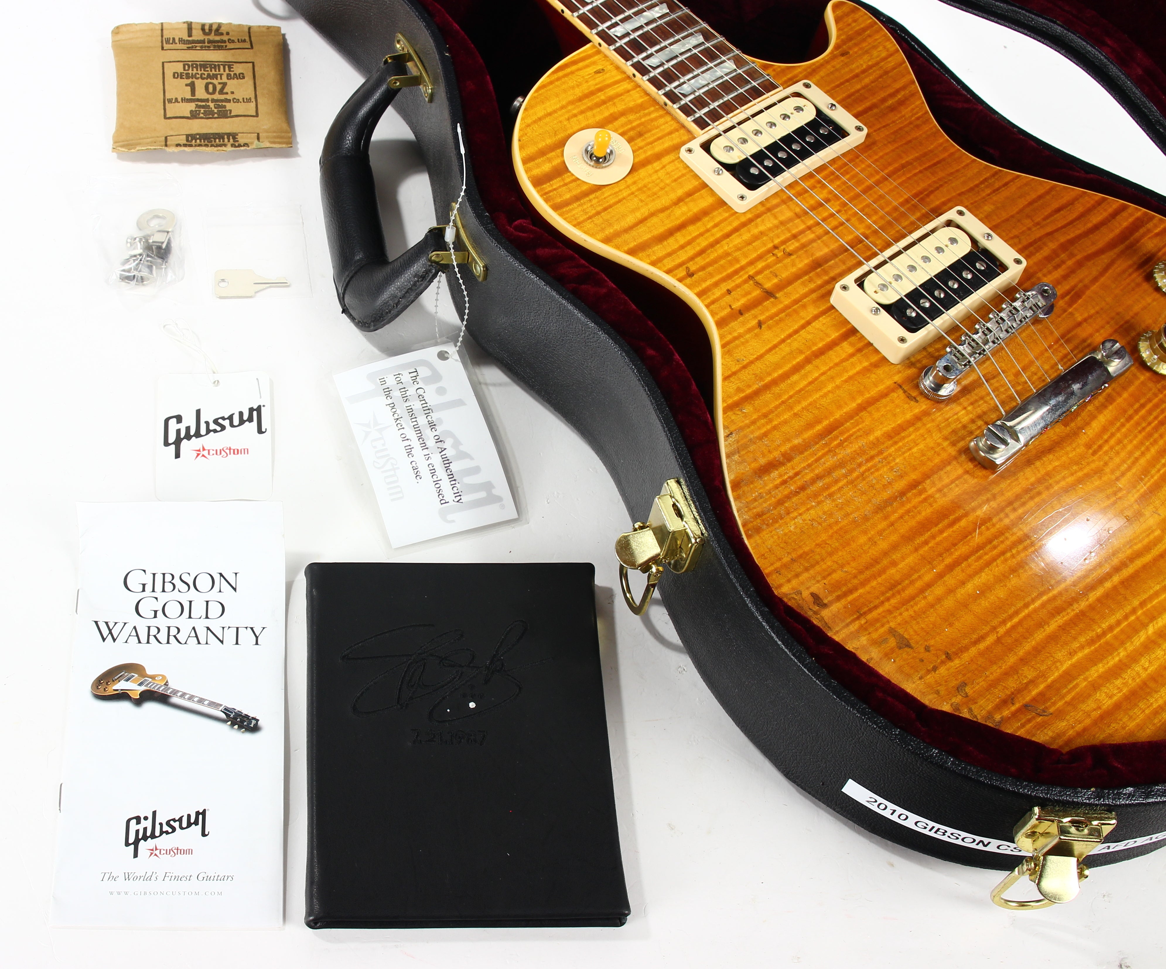 2010 Gibson Custom Shop SLASH AFD Les Paul Murphy AGED & SIGNED Appeti