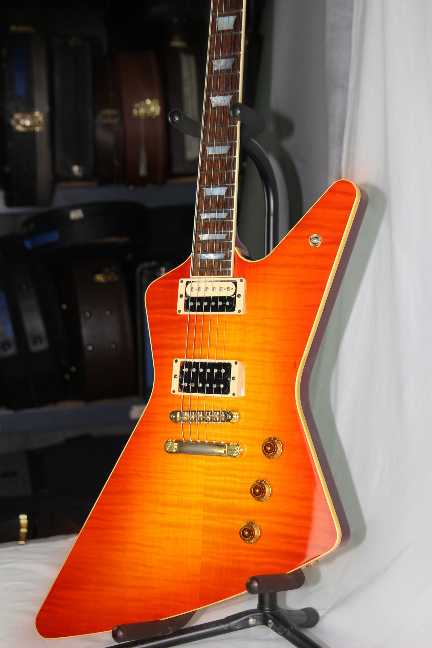 1995 Hamer USA RICK NIELSEN Signature Standard Custom GSTC-RN-59B Sunburst '59 Explorer