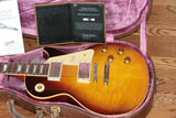 2018 Gibson AGED 1958 Les Paul Historic Reissue! R8 58 Dark Bourbon Fade Custom Shop TH Specs