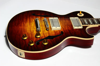 RARE 1997 Gibson Custom Shop Les Paul Florentine Standard KILLER QUILT Hollowbody ES - Yamano Special Quote 1959