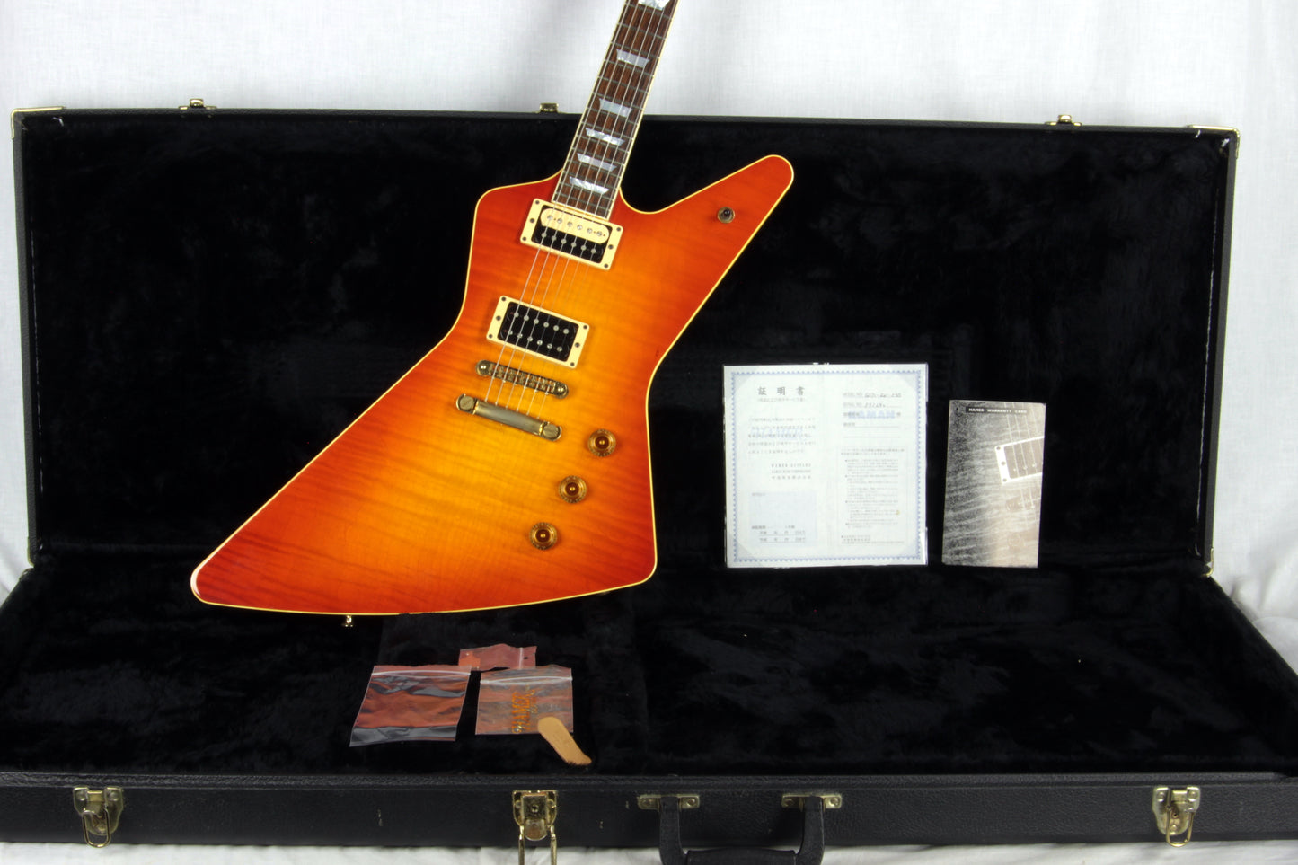 1995 Hamer USA RICK NIELSEN Signature Standard Custom GSTC-RN-59B Sunburst '59 Explorer