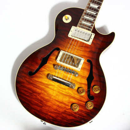 RARE 1997 Gibson Custom Shop Les Paul Florentine Standard KILLER QUILT Hollowbody ES - Yamano Special Quote 1959