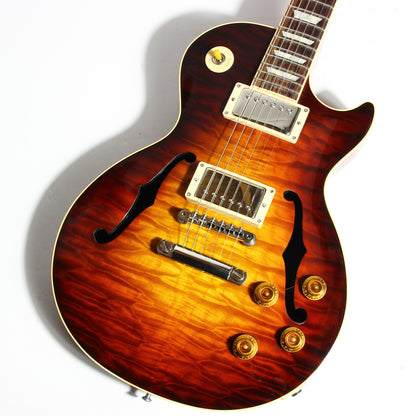 RARE 1997 Gibson Custom Shop Les Paul Florentine Standard KILLER QUILT Hollowbody ES - Yamano Special Quote 1959