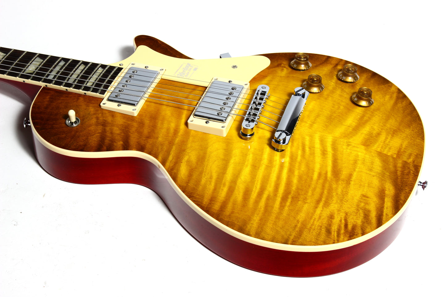 2022 Heritage H-150 Dirty Lemon Burst Flametop Standard Collection Brand New w/ Warranty! h150