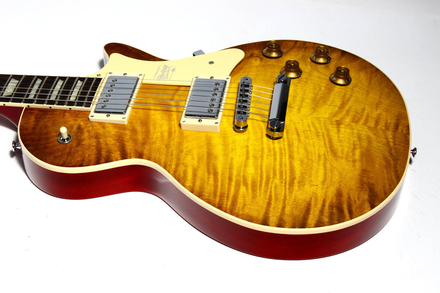 2022 Heritage H-150 Dirty Lemon Burst Flametop Standard Collection Brand New w/ Warranty! h150