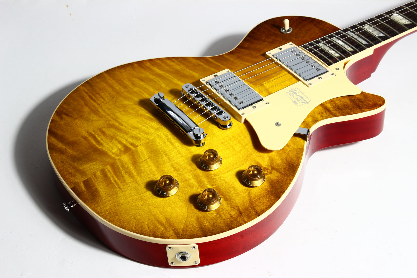 2022 Heritage H-150 Dirty Lemon Burst Flametop Standard Collection Brand New w/ Warranty! h150