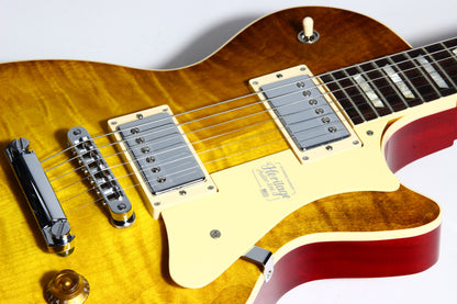 2022 Heritage H-150 Dirty Lemon Burst Flametop Standard Collection Brand New w/ Warranty! h150