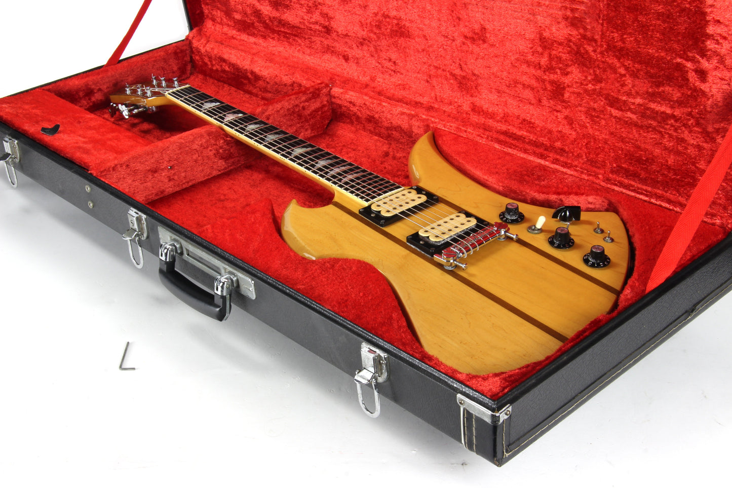 1981 Aria Pro II MK1600 BC Rich Mockingbird Japan MIJ Copy - USA Grover Imperials, DiMarzio Pickups, Matsumoku Lawsuit Era