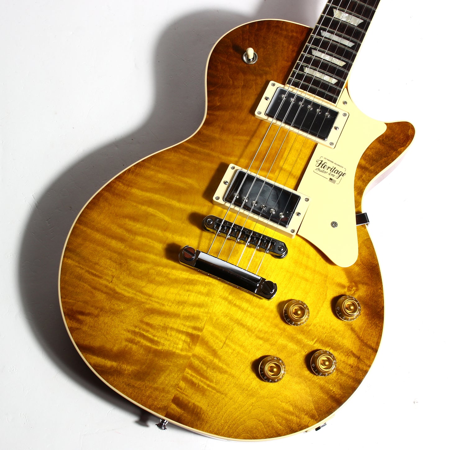 2022 Heritage H-150 Dirty Lemon Burst Flametop Standard Collection Brand New w/ Warranty! h150