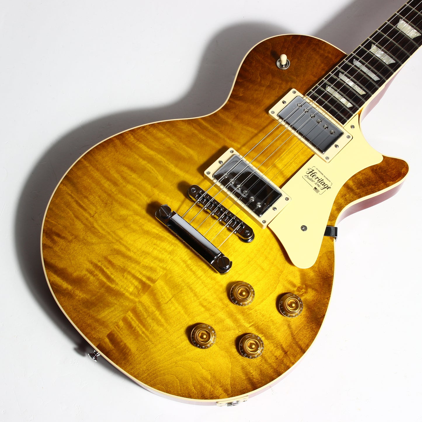 2022 Heritage H-150 Dirty Lemon Burst Flametop Standard Collection Brand New w/ Warranty! h150