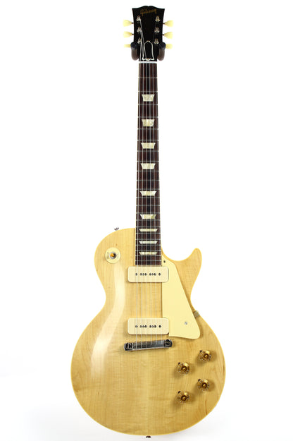 2021 Gibson Custom Shop 1954 Les Paul '54 Made to Measure M2M Natural - Factory Stinger, Light Flametop R4 Goldtop Standard