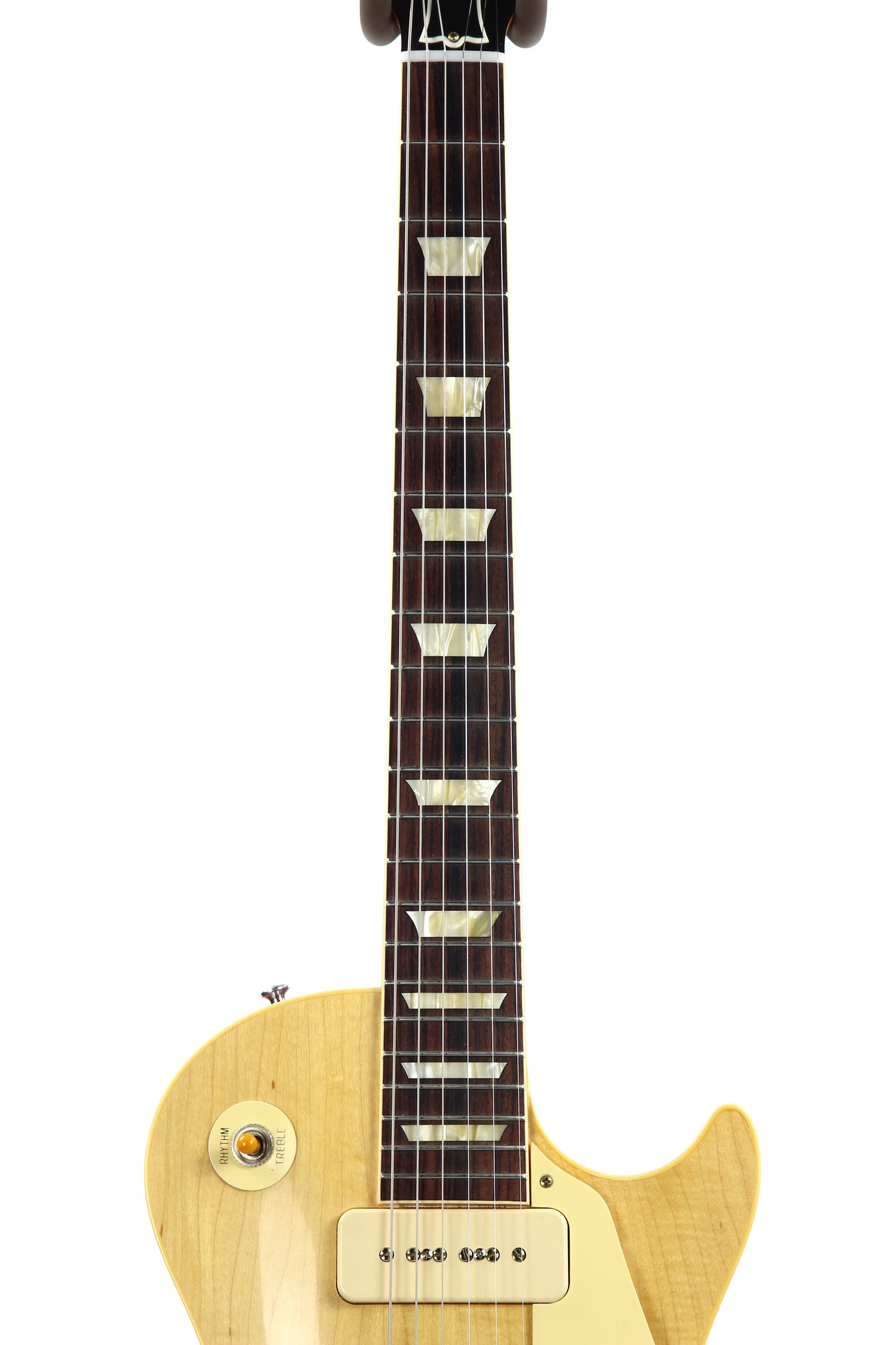 2021 Gibson Custom Shop 1954 Les Paul '54 Made to Measure M2M Natural - Factory Stinger, Light Flametop R4 Goldtop Standard