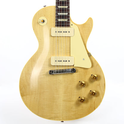 2021 Gibson Custom Shop 1954 Les Paul '54 Made to Measure M2M Natural - Factory Stinger, Light Flametop R4 Goldtop Standard