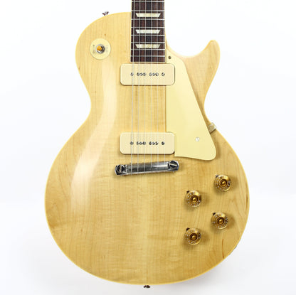 2021 Gibson Custom Shop 1954 Les Paul '54 Made to Measure M2M Natural - Factory Stinger, Light Flametop R4 Goldtop Standard