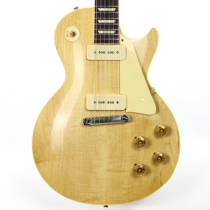 2021 Gibson Custom Shop 1954 Les Paul '54 Made to Measure M2M Natural - Factory Stinger, Light Flametop R4 Goldtop Standard