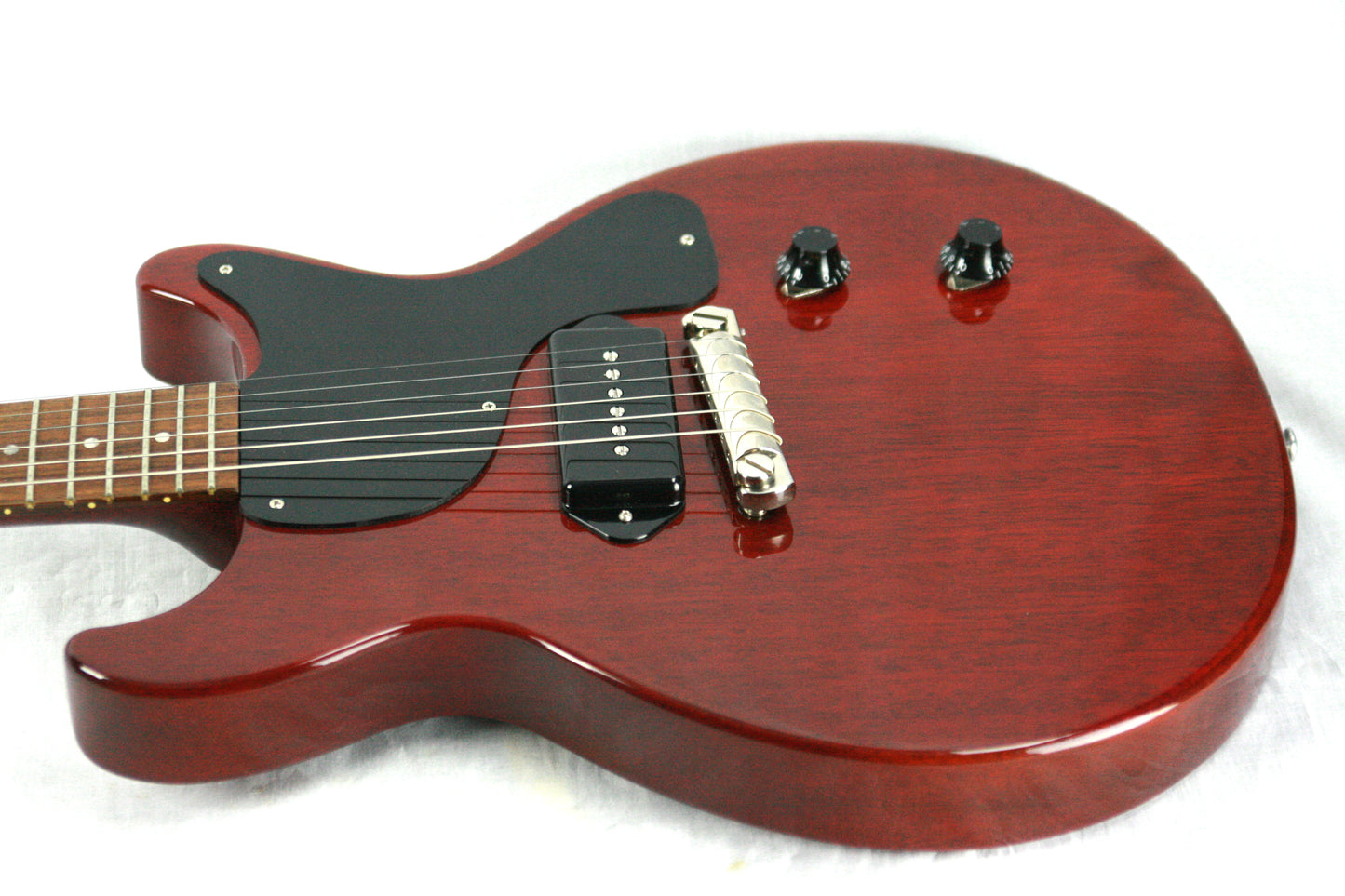 MINT 1996 Gibson Historic '60 Les Paul Jr. Cherry Double-Cutaway DC Junior Custom Shop! P90