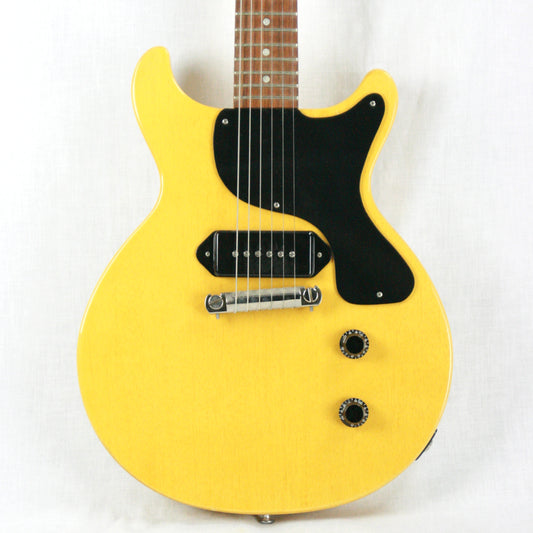 1997 Gibson Historic '60 Les Paul Jr. TV YELLOW Double-Cutaway DC Junior Custom Shop!