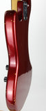 *SOLD*  1974 Fender Competition Mustang Candy Apple Red w/ Racing Stripe -- Vintage 1970's Guitar