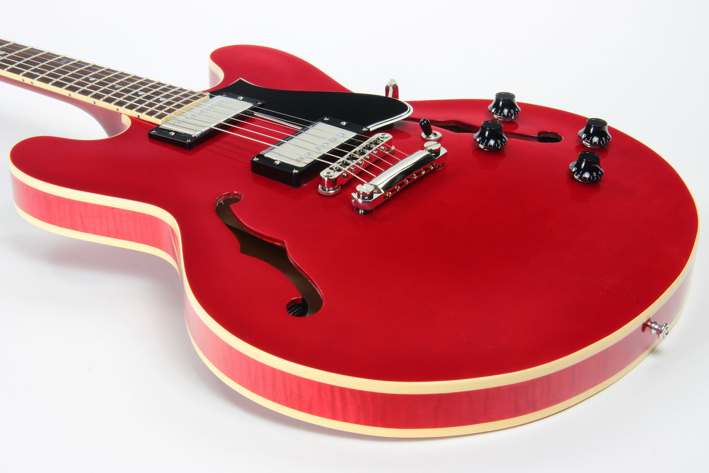 2021 Heritage H-535 Trans Cherry Red - 335 Style Semi-Hollowbody