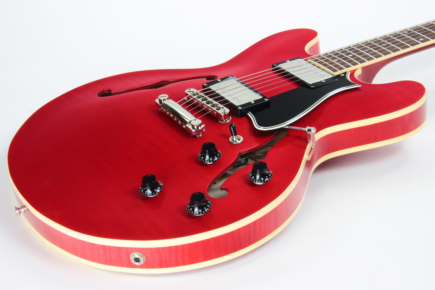 2021 Heritage H-535 Trans Cherry Red - 335 Style Semi-Hollowbody