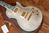 2018 Gibson ICE FLAME Custom Shop Les Paul ULTIMA! Ebony Board, Flametop, CRIMSON SERIES!