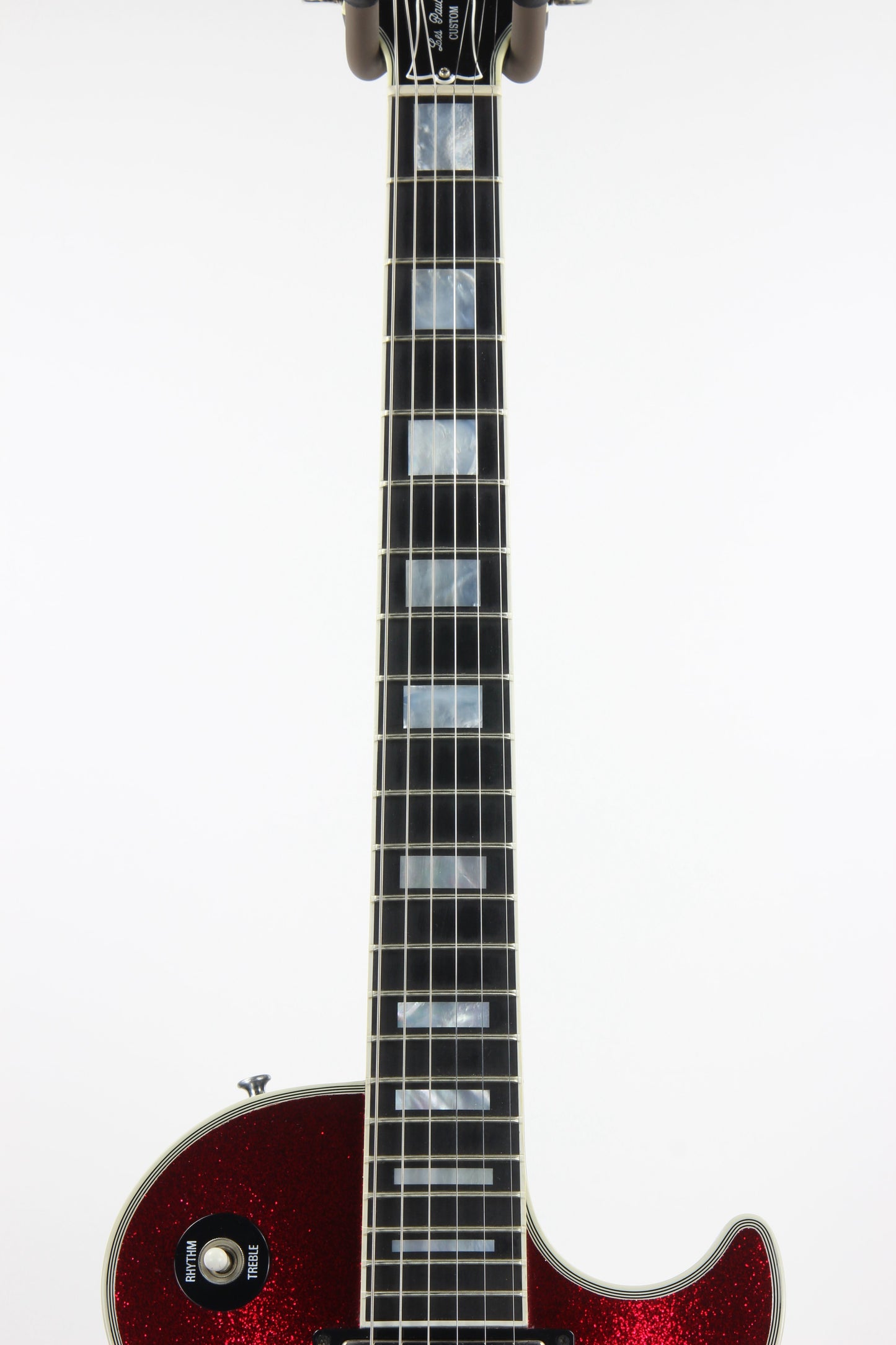 1997 Gibson Custom Shop Les Paul ES Florentine RED SPARKLE Hollowbody -- Noel Gallagher Oasis