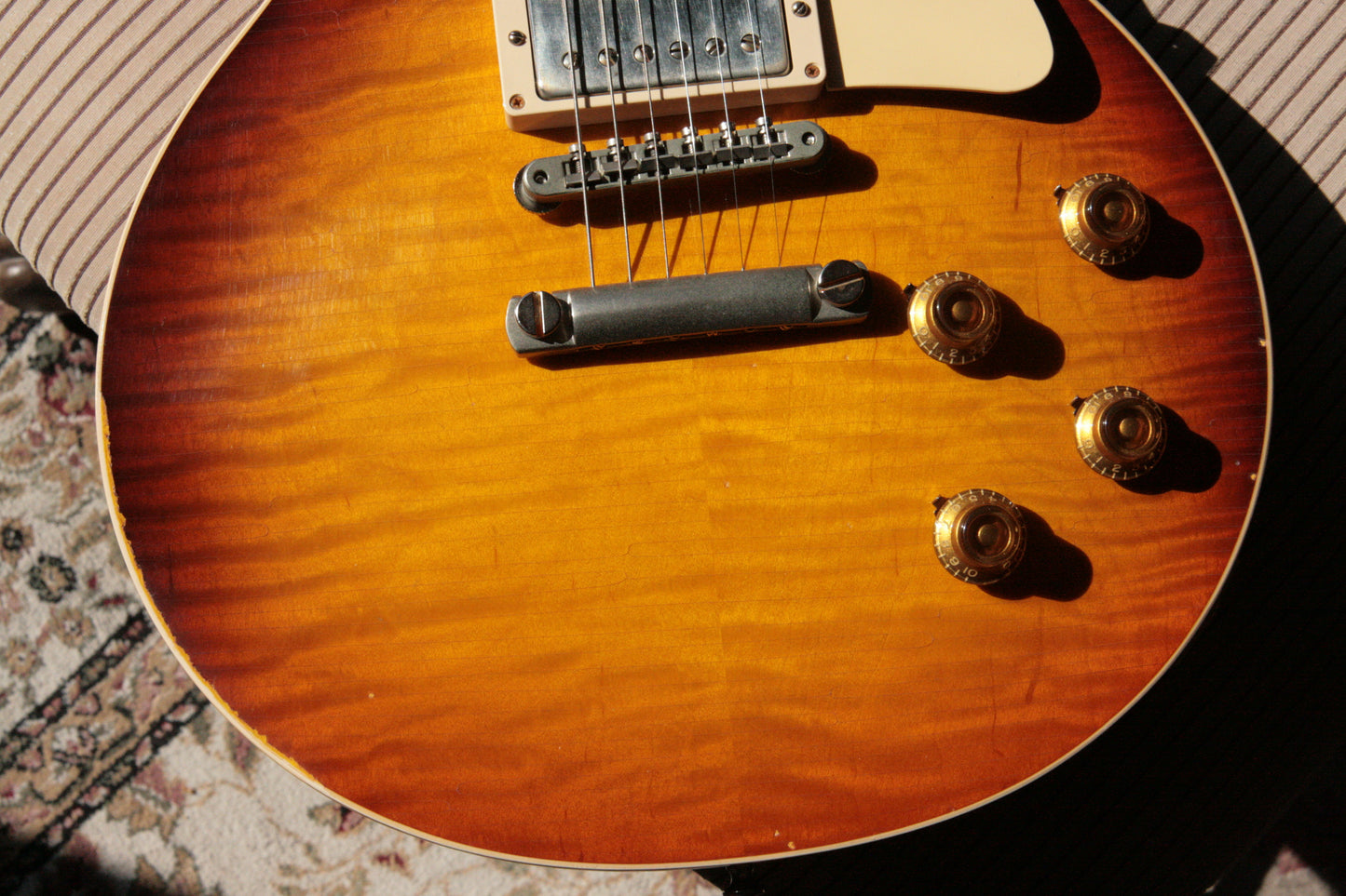 2018 Gibson AGED 1958 Les Paul Historic Reissue! R8 58 Dark Bourbon Fade Custom Shop TH Specs