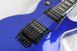 MINT 2017 Gibson Custom Shop Les Paul Modern Axcess Neon Blue Black Floyd Rose