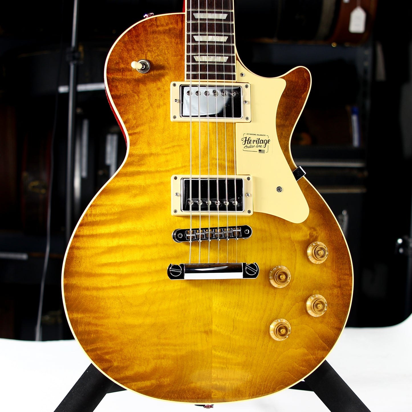 2022 Heritage H-150 Dirty Lemon Burst Flametop Standard Collection Brand New w/ Warranty! h150