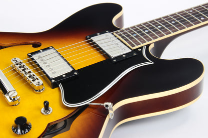 2021 Heritage H-535 Original Sunburst - 335 Style Semi Hollowbody