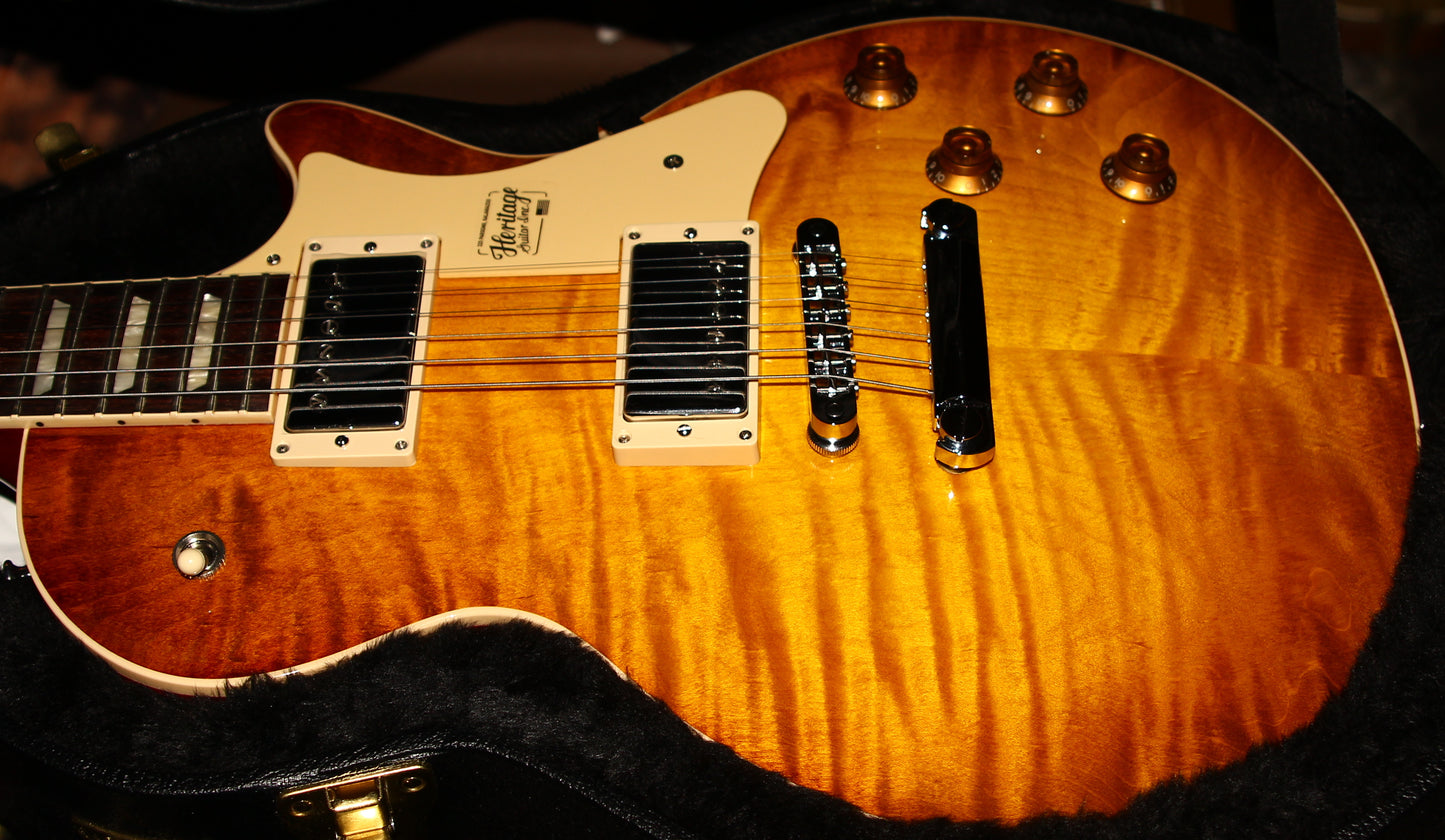 2022 Heritage H-150 Dirty Lemon Burst Flametop Standard Collection Brand New w/ Warranty! h150