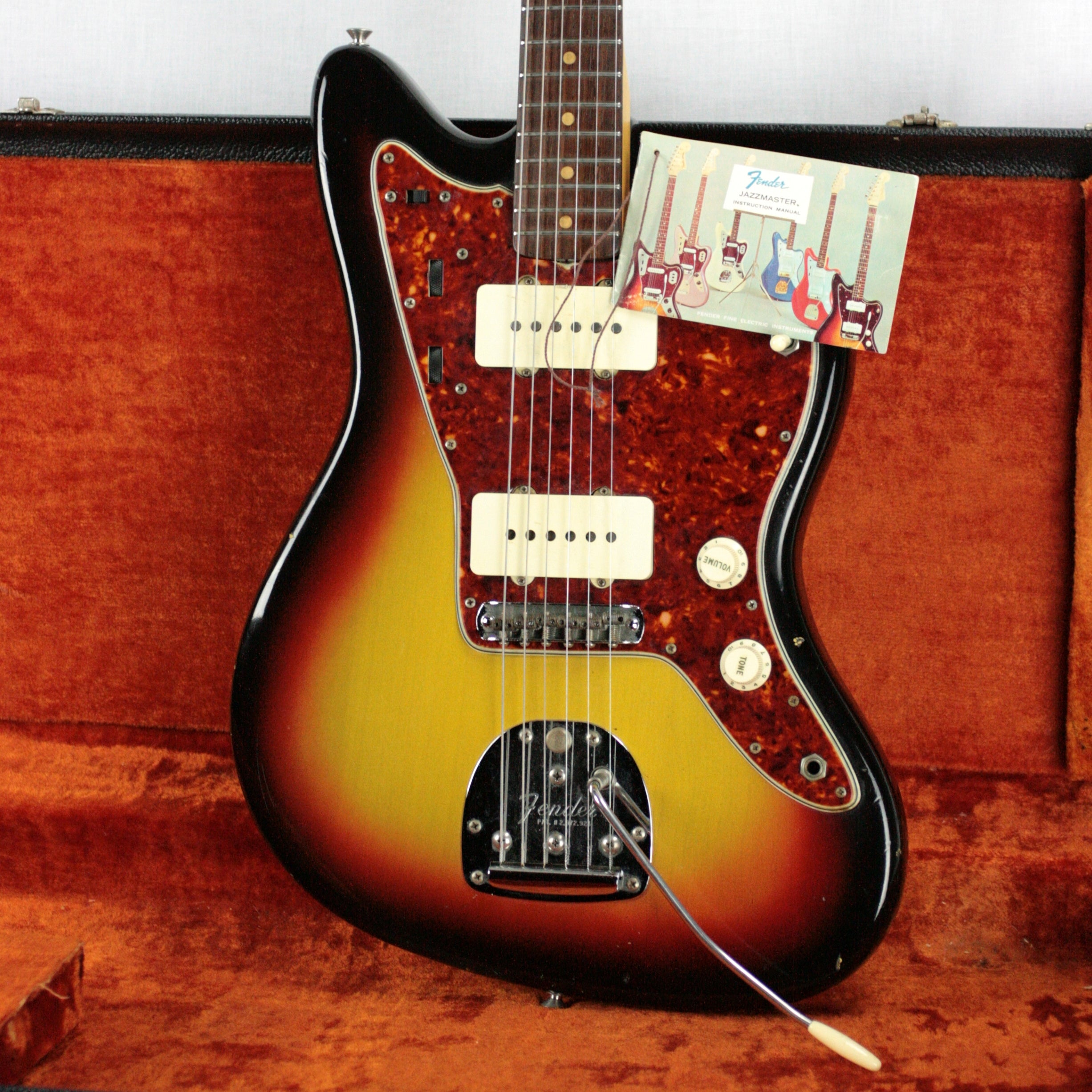 1960's Fender Jazzmaster in Sunburst with Tortoise Shell Pickguard