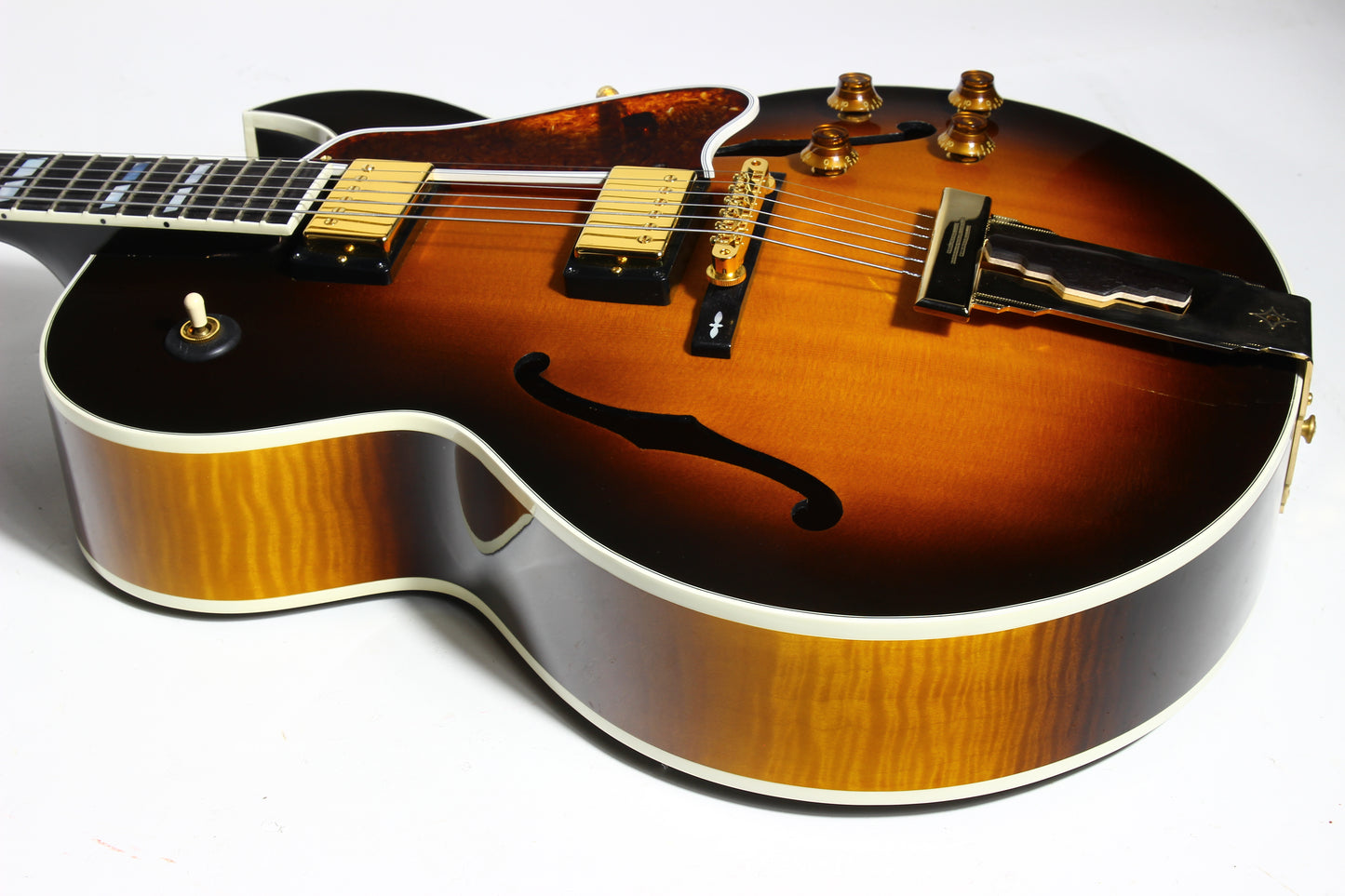 1997 Gibson Custom Shop Historic L-4 CES Sunburst - Solid Spruce Carved Top, ES-175 L4 CES L5