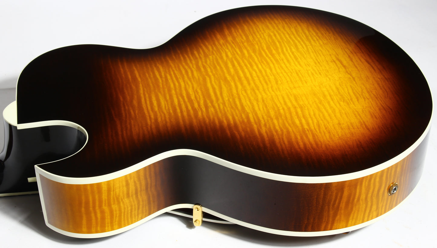 1997 Gibson Custom Shop Historic L-4 CES Sunburst - Solid Spruce Carved Top, ES-175 L4 CES L5