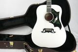 2018 Gibson Montana WHITE DOVE! Limited Edition Acoustic Guitar! hummingbird j45