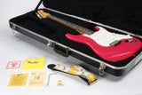 *SOLD*  1988 Fender American Stratocaster Strat Plus Razz Berry USA - Rare Color - ala John Mayer