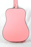 *SOLD*  2017 Gibson Montana TECHNO PINK HUMMINGBIRD! Limited Edition Acoustic Guitar! j45 dove