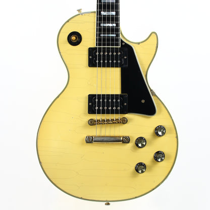 2008 Gibson Custom Shop 70's Les Paul Custom AGED - White, Black Stinger, Limited Edition, '74 Randy Rhoads/Steve Jones