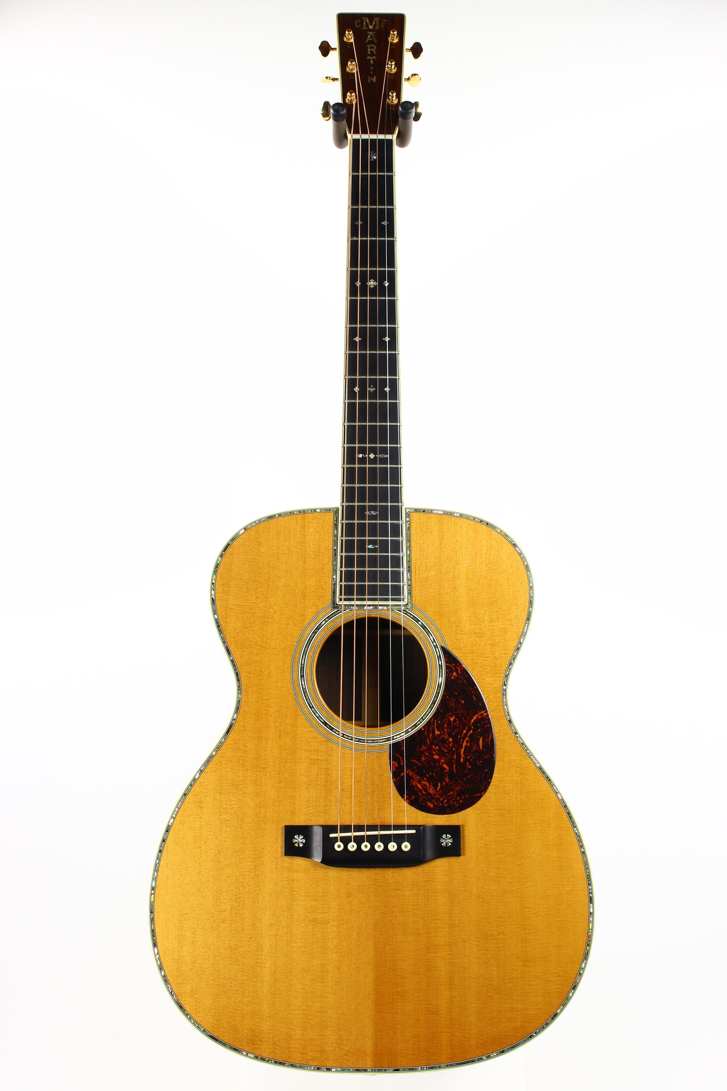 2002 Martin OM-42 Orchestra Model Acoustic Guitar - 14-Fret, Rosewood, Natural Finish, 000