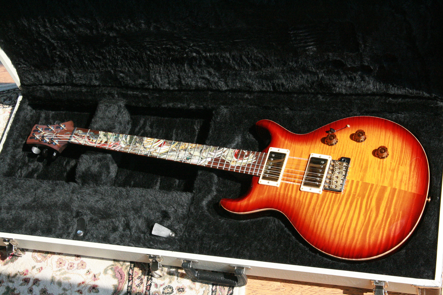 2009 PRS 25th Anniversary DRAGON! 1 of 40! Smoked Amber! MINT! Paul Reed Smith Santana! 2010