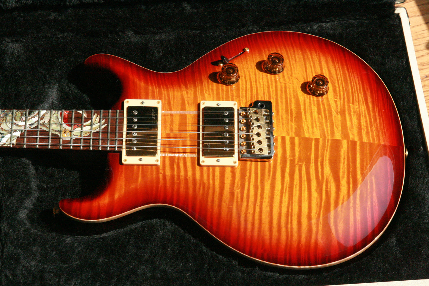 2009 PRS 25th Anniversary DRAGON! 1 of 40! Smoked Amber! MINT! Paul Reed Smith Santana! 2010