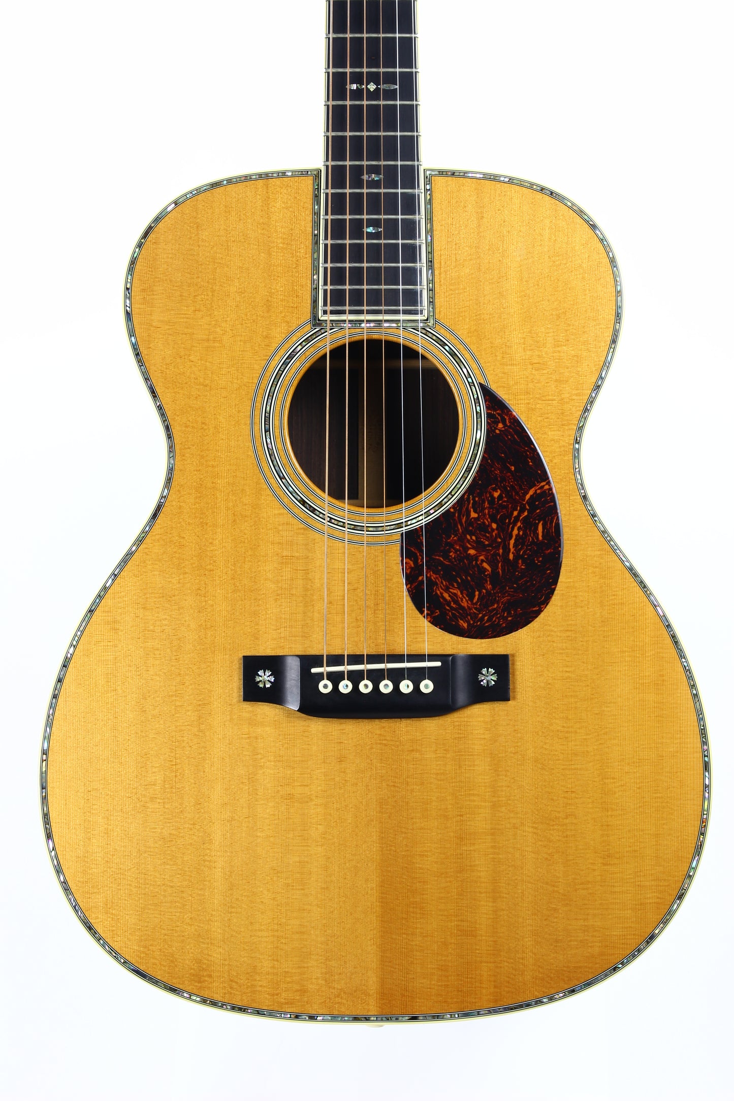 2002 Martin OM-42 Orchestra Model Acoustic Guitar - 14-Fret, Rosewood, Natural Finish, 000