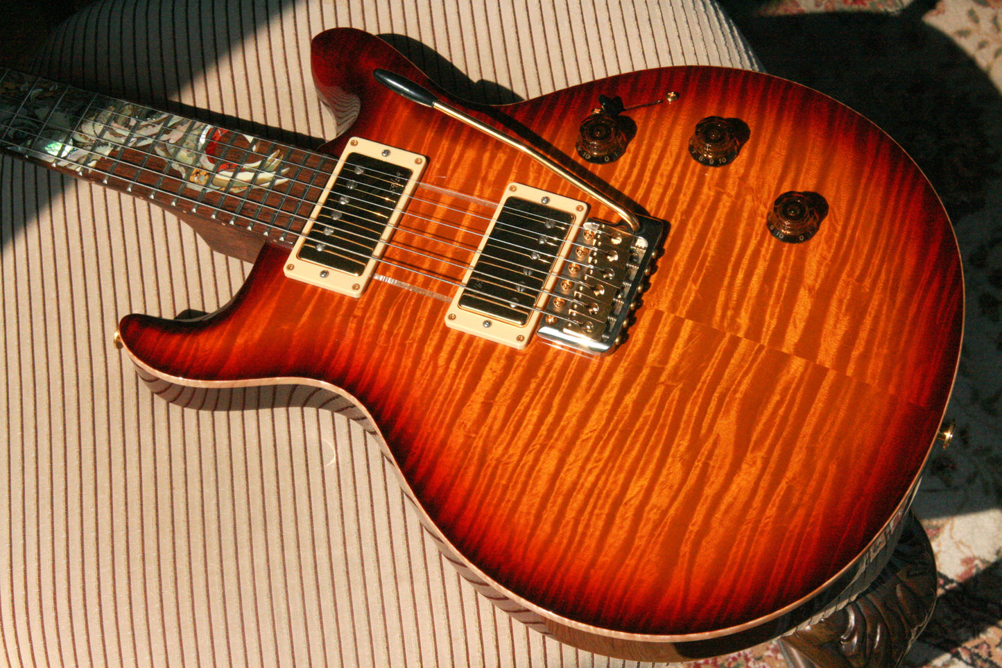 2009 PRS 25th Anniversary DRAGON! 1 of 40! Smoked Amber! MINT! Paul Reed Smith Santana! 2010