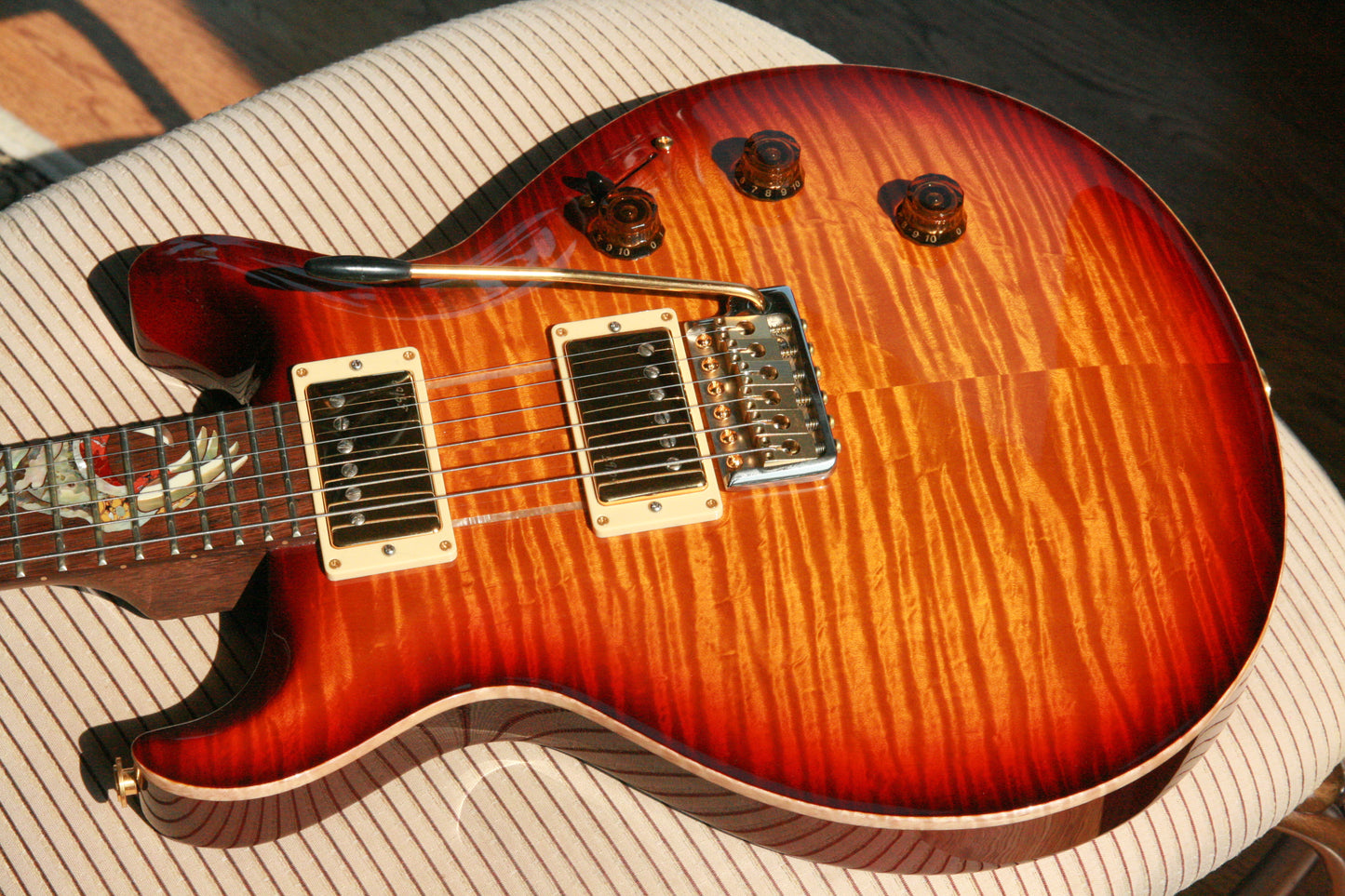 2009 PRS 25th Anniversary DRAGON! 1 of 40! Smoked Amber! MINT! Paul Reed Smith Santana! 2010