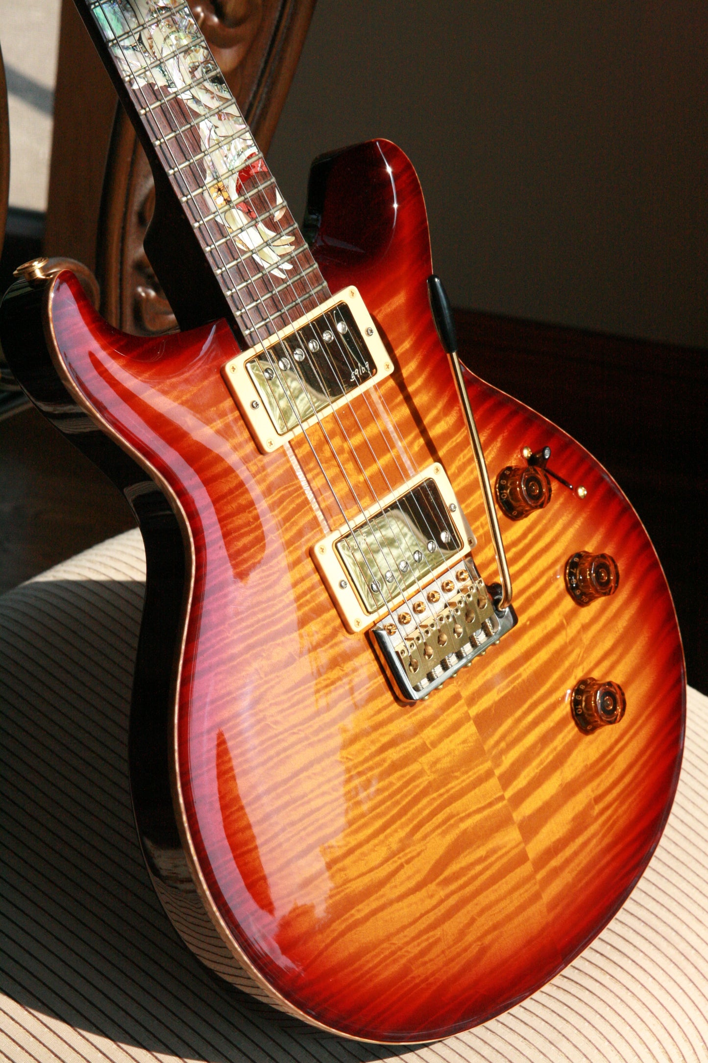 2009 PRS 25th Anniversary DRAGON! 1 of 40! Smoked Amber! MINT! Paul Reed Smith Santana! 2010